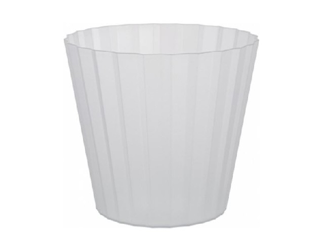 Кашпо для цветов InGreen Sand Cristallo  D160мм, 2л прозрачная вода